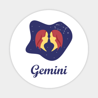 Gemini Zodiac Sign Constellation Sky Magnet